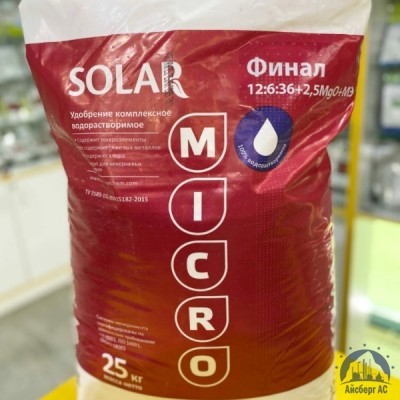 Удобрение SOLAR Финал 12:6:36+2,5MgO+МЭ купить в Орёл