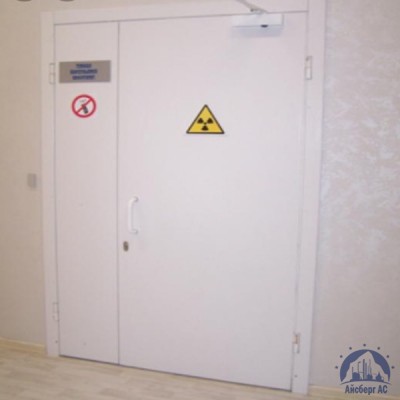 Рентгенозащитная алюминиевая дверь 1070х2080-1 мм купить в Орёл